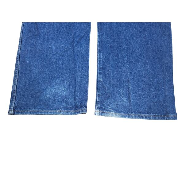 Dickies Men’s 48x28.5 Blue Denim Jeans – Relaxed Fit Workwear Straight Leg - Picture 6 of 10